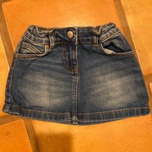Mini Boden Jean skirt
